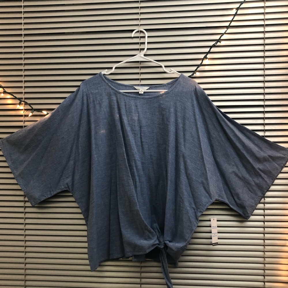 Side tie shirt